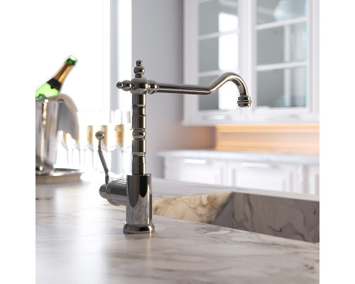 Приобрести Смеситель для кухни Paini Duomo 88CR572KM Хром в магазине сантехники Santeh-Crystal.ru