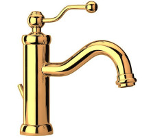 Смеситель для раковины Paini Duomo 88OP211 Золото PVD