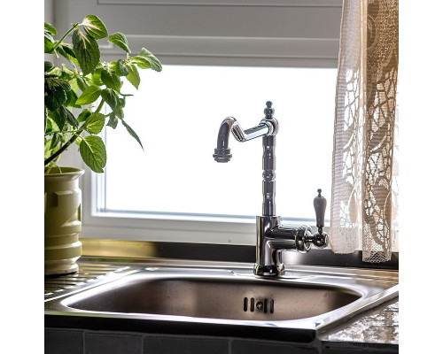 Приобрести Смеситель для кухни Paini Duomo 88CR572L1USKM Хром в магазине сантехники Santeh-Crystal.ru