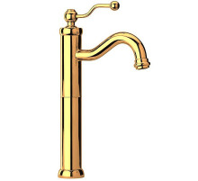 Смеситель для раковины Paini Duomo 88OP211LLSSR Золото PVD