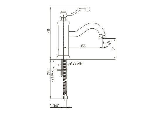 Заказать Смеситель для раковины Paini Duomo 88CR205 Хром в магазине сантехники Santeh-Crystal.ru