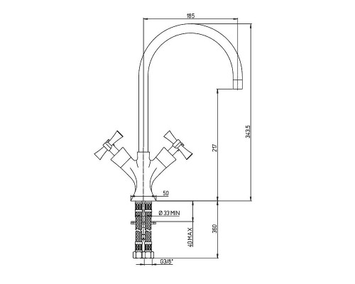 Приобрести Смеситель для кухни Paini Elix 85CR572KM Хром в магазине сантехники Santeh-Crystal.ru