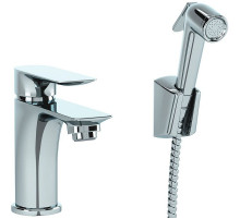 Смеситель для раковины Paini Garda 76CR205/574 с гигиеническим душем Хром