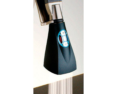 Купить Смеситель для кухни Paini Hybrid HKPW557YOSIKKM Никель Черный в магазине сантехники Santeh-Crystal.ru