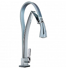 Смеситель для кухни Paini Hybrid HKPA557TK Сталь Серый