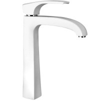 Смеситель для раковины Paini Lady 89BY211LLLSSR Белый матовый Хром