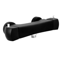 Смеситель для душа Paini Lady 89YO511TH с термостатом Черный матовый Хром