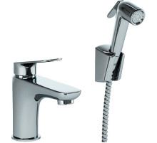 Смеситель для раковины Paini Laguna LACR205/574 с гигиеническим душем Хром