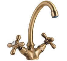 Смеситель для раковины Paini Liberty 17F3250KM Старая бронза
