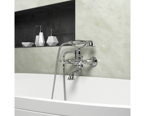 Приобрести Смеситель для ванны Paini Liberty 17CR105KM Хром в магазине сантехники Santeh-Crystal.ru