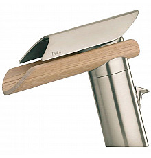 Смеситель для раковины Paini Morgana 73PW211LH Никель Светлый дуб