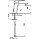Приобрести Смеситель для раковины Paini Nove 09CR205 Хром в магазине сантехники Santeh-Crystal.ru