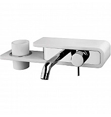 Смеситель для раковины Paini Pad PDCR208B0 Хром Белый