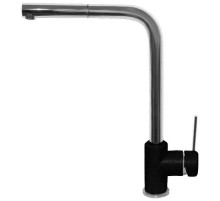 Смеситель для кухни Paini Piemonte PICR46H4 Темно-серый гранит Хром