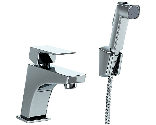 Купить Смеситель для раковины Paini Torre 98CR205/574 с гигиеническим душем Хром в магазине сантехники Santeh-Crystal.ru