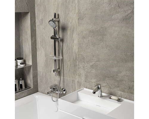 Заказать Смеситель для ванны Paini Unika 59CR111LMKM Хром в магазине сантехники Santeh-Crystal.ru