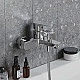 Купить Смеситель для ванны Paini Viva Style P4CR111 Хром в магазине сантехники Santeh-Crystal.ru