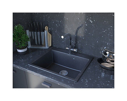Santeh-Crystal.ru: Смеситель для кухни Paulmark Essen Es213011-BLCR Черный Хром Приобрести Смеситель для кухни Paulmark Essen Es213011-BLCR Черный Хром в магазине сантехники Santeh-Crystal.ru