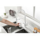 Купить Смеситель для кухни Paulmark Gravity Gr213188-431 Белый матовый в магазине сантехники Santeh-Crystal.ru