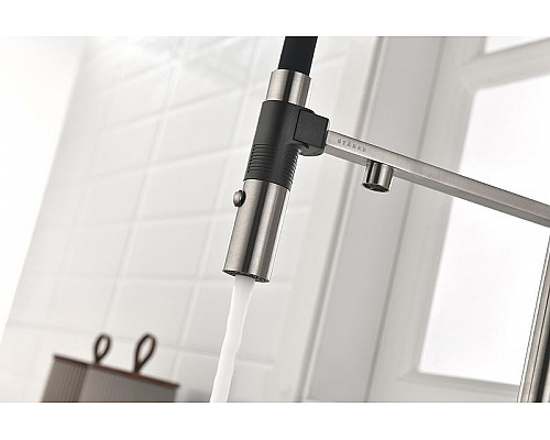 Santeh-Crystal.ru: Смеситель для кухни Paulmark Gravity Gr213188-NI Никель Черный Заказать Смеситель для кухни Paulmark Gravity Gr213188-NI Никель Черный в магазине сантехники Santeh-Crystal.ru