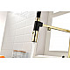Купить Смеситель для кухни Paulmark Gravity Gr213188-G Золото Черный в магазине сантехники Santeh-Crystal.ru