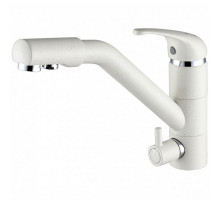 Смеситель для кухни Paulmark Hessen He213017-331 Белый