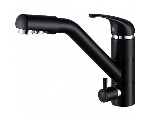 Заказать Смеситель для кухни Paulmark Hessen He213017-401 Антрацит в магазине сантехники Santeh-Crystal.ru
