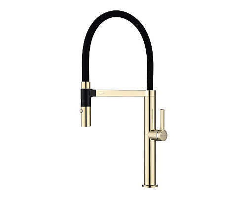 Заказать Смеситель для кухни Paulmark Leader Le214101-G Золото в магазине сантехники Santeh-Crystal.ru
