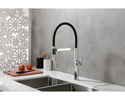 Купить Смеситель для кухни Paulmark Leader Le214101-CR Хром в магазине сантехники Santeh-Crystal.ru