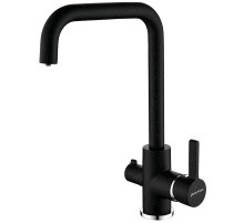Смеситель для кухни Paulmark Logas Lo213021-308 Черный