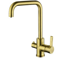 Смеситель для кухни Paulmark Logas Lo213021-BR Бронза