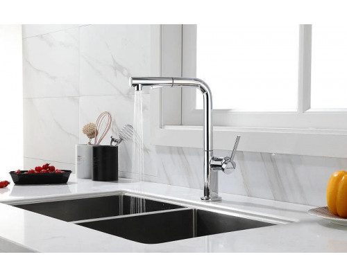 Приобрести Смеситель для кухни Paulmark Neo Ne214419-CR Хром в магазине сантехники Santeh-Crystal.ru