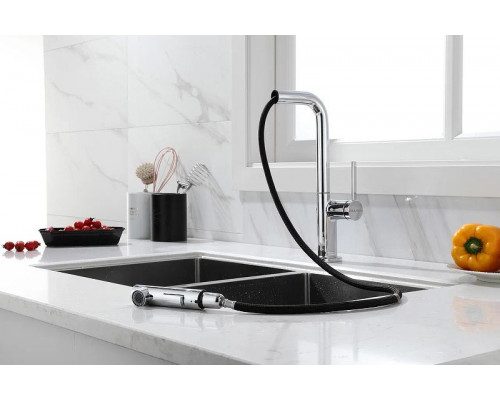 Приобрести Смеситель для кухни Paulmark Neo Ne214419-CR Хром в магазине сантехники Santeh-Crystal.ru