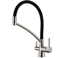 Смеситель для кухни Paulmark Siegen Si213111-NI Никель