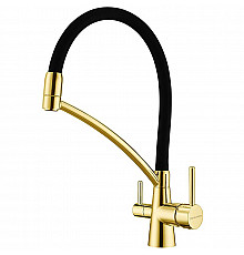 Смеситель для кухни Paulmark Siegen Si213111-G Золото