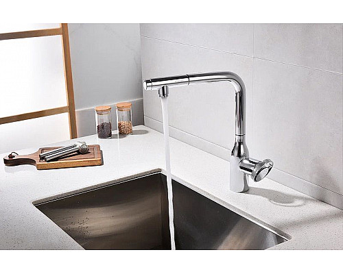Купить Смеситель для кухни Paulmark Urban Ur213104-CR Хром в магазине сантехники Santeh-Crystal.ru