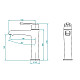 Заказать Смеситель для раковины RGW Shower Panels SP-301B 511405301-04 Черный матовый в магазине сантехники Santeh-Crystal.ru