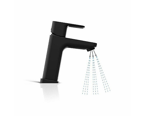 Приобрести Смеситель для раковины Ravak 10° Free black-TD F 014.20 X070150 Черный матовый в магазине сантехники Santeh-Crystal.ru