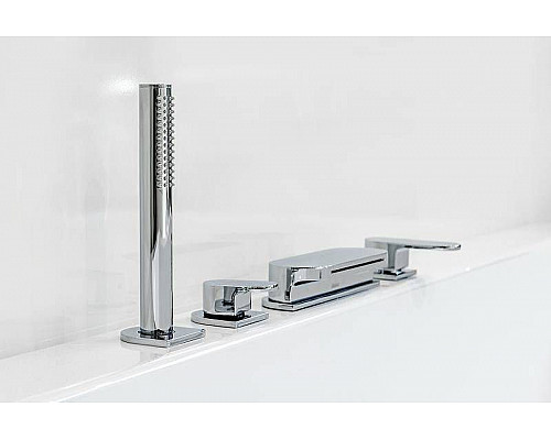 Приобрести Смеситель на борт ванны Ravak Chrome CR 025.00 X070073 Хром в магазине сантехники Santeh-Crystal.ru