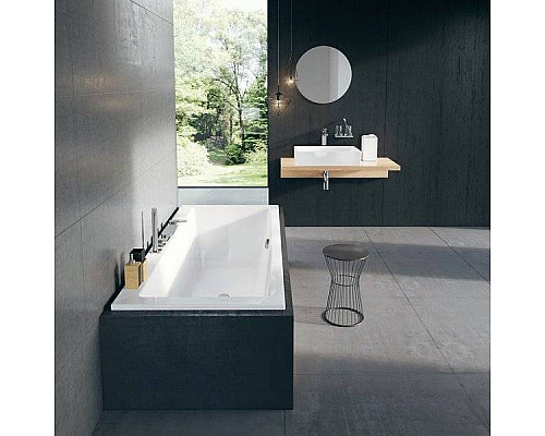 Приобрести Смеситель на борт ванны Ravak Chrome CR 025.00 X070073 Хром в магазине сантехники Santeh-Crystal.ru