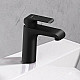 Заказать Смеситель для раковины Ravak Flat FL 013.20 X070172 Черный матовый в магазине сантехники Santeh-Crystal.ru