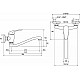 Приобрести Смеситель для раковины Ravak Suzan SN 041.00/150 X070008 Хром в магазине сантехники Santeh-Crystal.ru