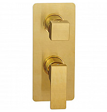 Смеситель для душа Remer Absolute AU93BG Золото брашированное