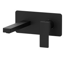 Смеситель для раковины Remer Absolute AU15NO Черный матовый