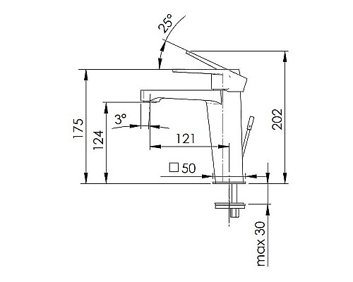 Купить Смеситель для раковины Remer Dream D11 Хром в магазине сантехники Santeh-Crystal.ru