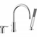 Смеситель на борт ванны Remer Infinity I07 Хром Смеситель на борт ванны Remer Infinity I07 Хром