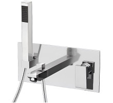 Смеситель для ванны Remer Q-Design QD04 Хром