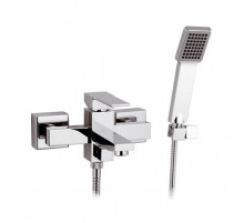 Смеситель для ванны Remer Qubica Q02 Хром