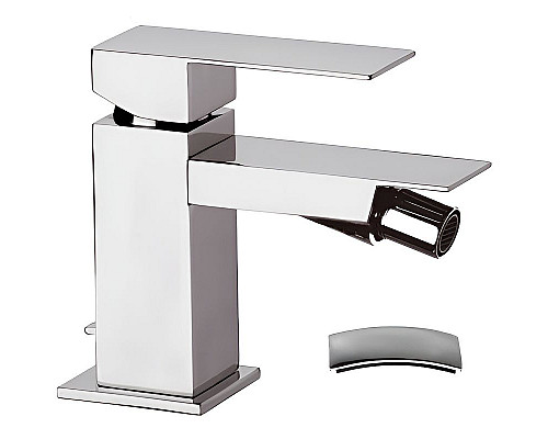 Заказать Смеситель для биде Remer Qubica Design QD20 Хром в магазине сантехники Santeh-Crystal.ru