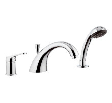 Смеситель на борт ванны Remer Remix R07 Хром